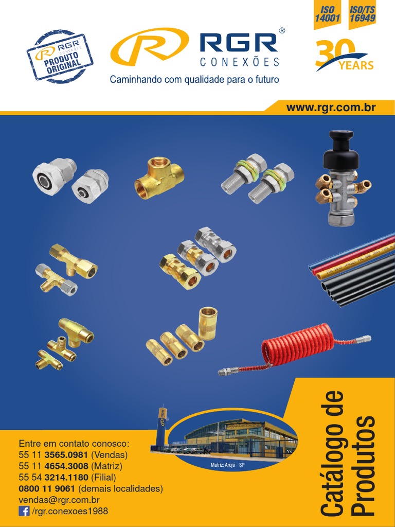 Catálogo de Conexões RGR | PDF | Substancias químicas | Setor ...