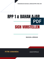 RPP 1 & Bahan Ajar: Sich Vorstellen