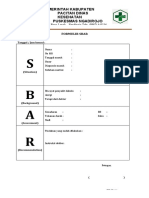 Formulir Sbar 2