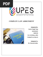 Company Law Case Analysis