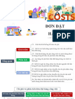 Kế Toán Chi Phí Theo Đơn Đặt Hàng
