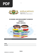 Grade 9 GEC Int Proj 2024 - Teacher's Book | PDF | Learning | Project ...