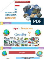 Fenomena Geosfer Di Indonesia (Litosfer) - Siswa