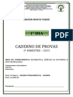 6º Ano C 1bi - Matemática e Ciências