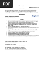 Dileepan SAP Functional Tester