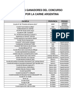 Todos Los Ganadores Concurso Pasion Por La Carne Argentina