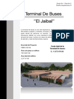 Terminal de Buses, Cap, Presupuesto, Cronograma