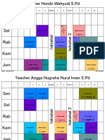 Jadwal Per-Guru