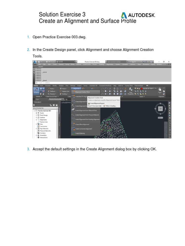 Create Alignment and Surface Profile Guide | PDF | Geometric Shapes ...