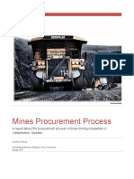 Bjorkdal Procurement Process 2016