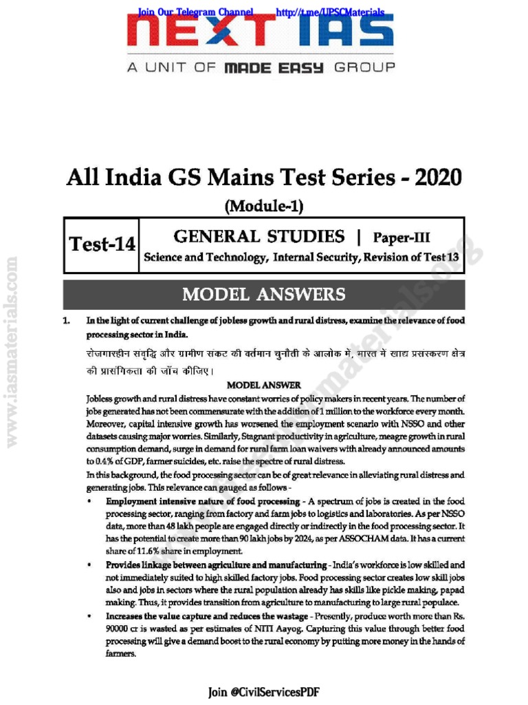 Test 14 | PDF