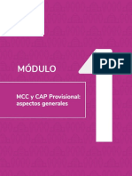 Elaborando El MCC y CAP Provisional - Modulo - 1