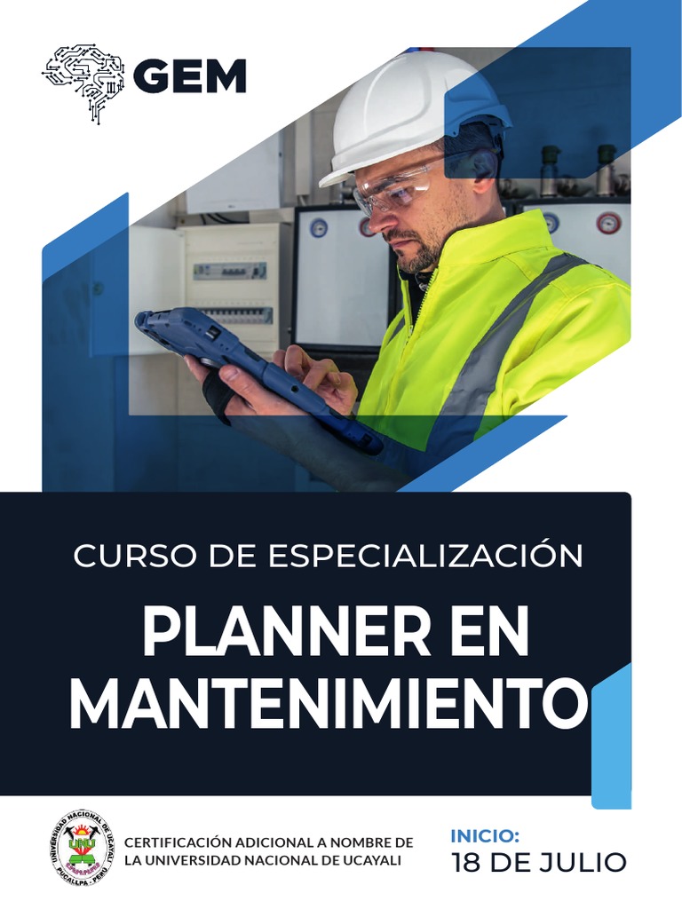 Curso de Especialización en Planner de Mantenimiento | PDF | Software