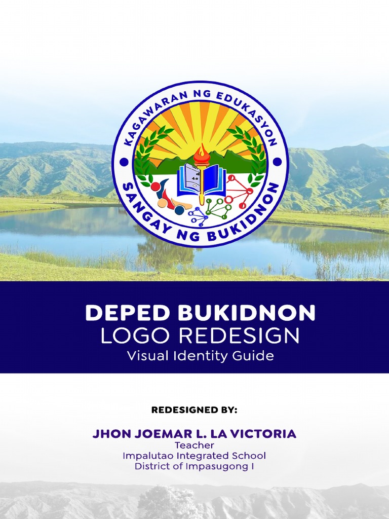 DepED Bukidnon Revised Logo Visual Identity Guide | PDF