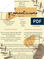 Proyecto (Romanticismo)