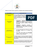 Sena de La Nieve Yocaidy - Evaluación Ambiental.