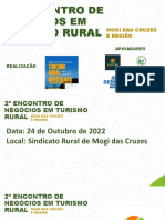 CATÁLOGO 2.o ENCONTRO DE NEGÓCIOS EM TURISMO RURAL 2022