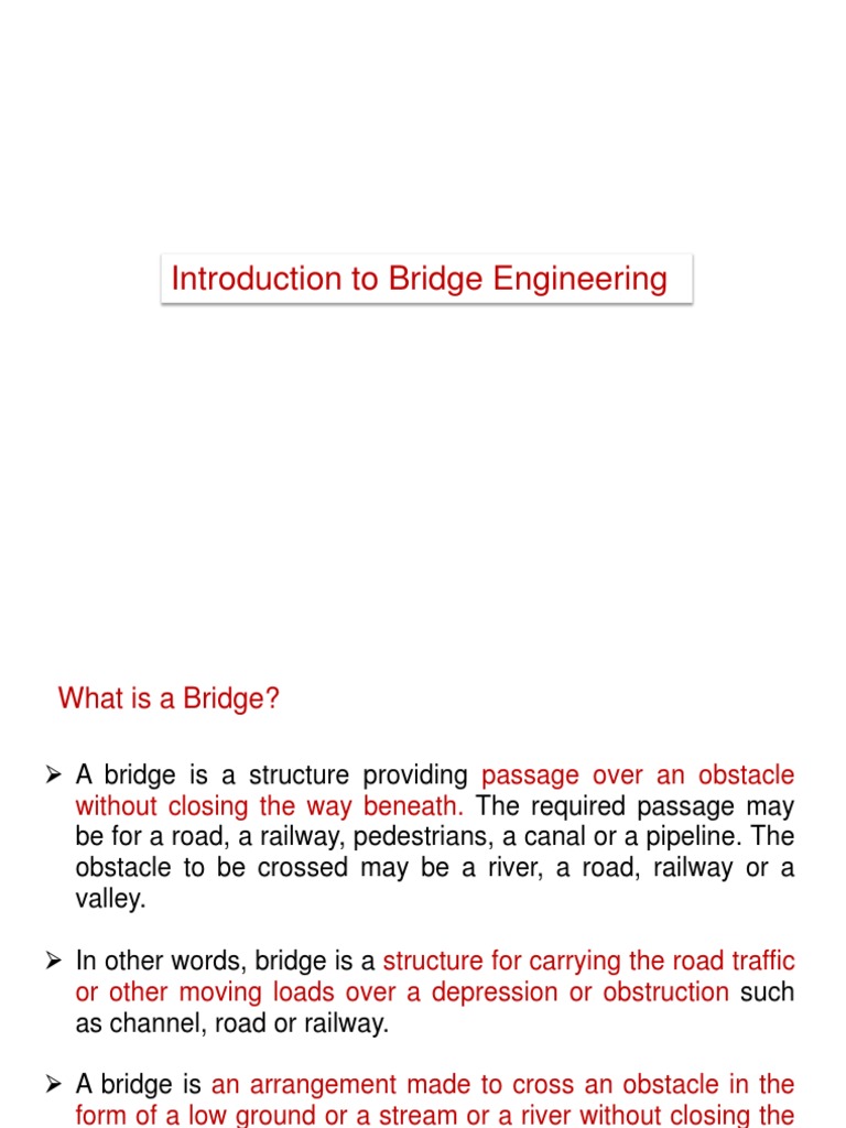 Introduction To Bridge Engineering PDF Bridge Beam (Structure)