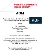 Agm Invitation 2023