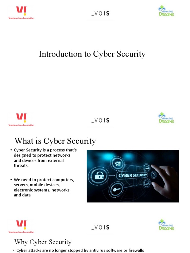 Introduction To Cyber Security | PDF