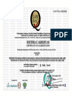 Sertifikat Akreditasi Kesmas 2021 STIKES-HI