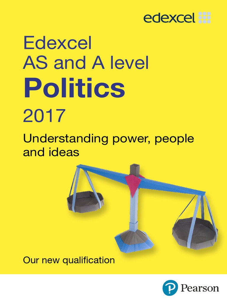 Edexcel A Level Politics Qualification Guide | PDF | Teachers | Learning