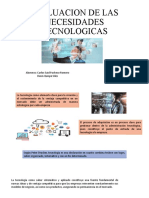 Evaluacion de Las Necesidades Tecnologicas