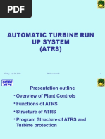 Automatic Turbine Run Up System