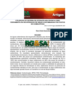 Admin, UTILIZAÇÃO DO SISTEMA DE EXTRAÇÃO MULTIFÁSICA COMO FERRAMENTA NA RECUPERAÇÃO DE ÁREAS CONTAMINADAS POR POSTOS DE COMBUSTÍVE