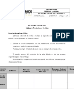 Actividad - Derecho Laboral