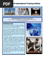 Download Course Outline - PROJECT Management for Donor Funded Project - Cape Town - 2013 - 2014 by profession SN66038722 doc pdf