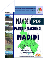 2015 Plan Manejo Madidi