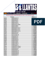 Lista de Precio Genaral Sin Iva 15 de Mayo de 2023