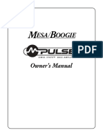 Mesaboogie M-Pulse Manual