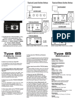 Type 85 Di Box Booklet