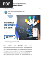 Building A Voice Controlled Home Automation With Arduino