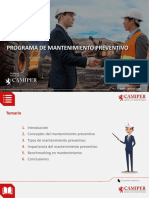 Programa de Mantenimiento Preventivo: Propiedad Intelectual