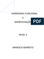 (Apostila) - BARRETO - Harmonia Funcional e Improvisacao Nivel 2 - MUSICA - TEORIA