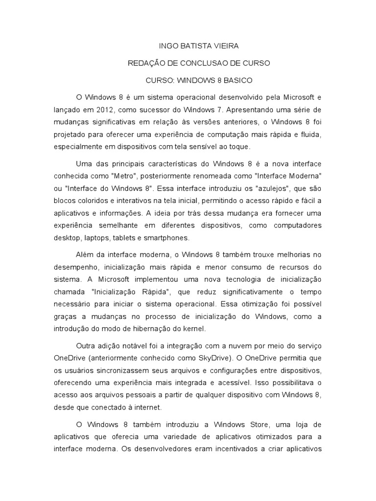 Windows 8 Básico Pdf Windows 8 Microsoft Windows