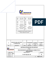 Accion Correctiva y Preventiva