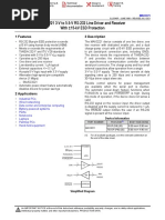 "MAX3221 3-V To 5.5-V RS-232 Line Driver and Receiver" Datasheet (Revision P)