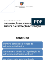 Aula Organização Da Administração Pública