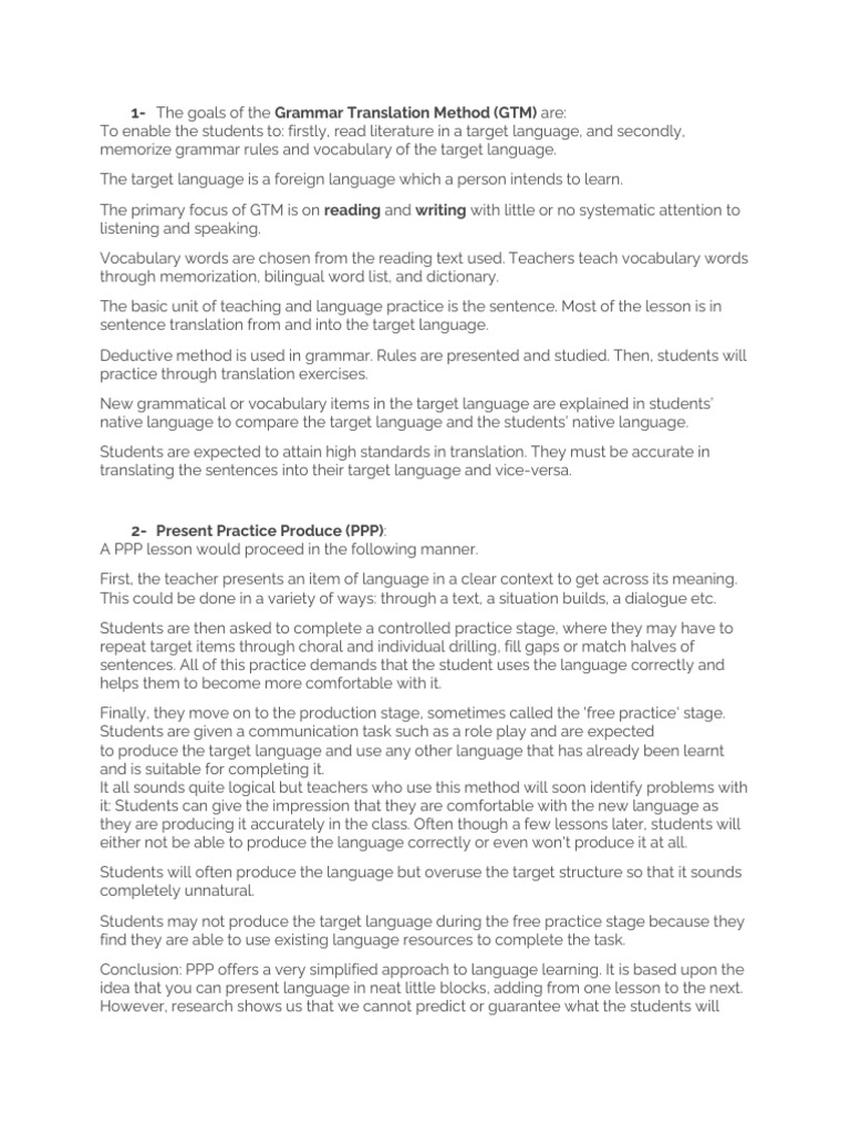 Methods of Teaching English - Elnaz Saghafi | PDF | Second Language ...