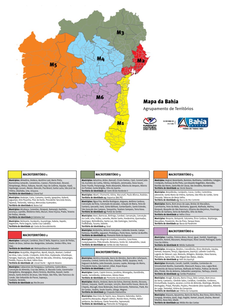 Anexo II Mapa Macroterritorios | PDF