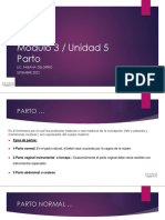 Modulo 3 Unidad 5 PARTO