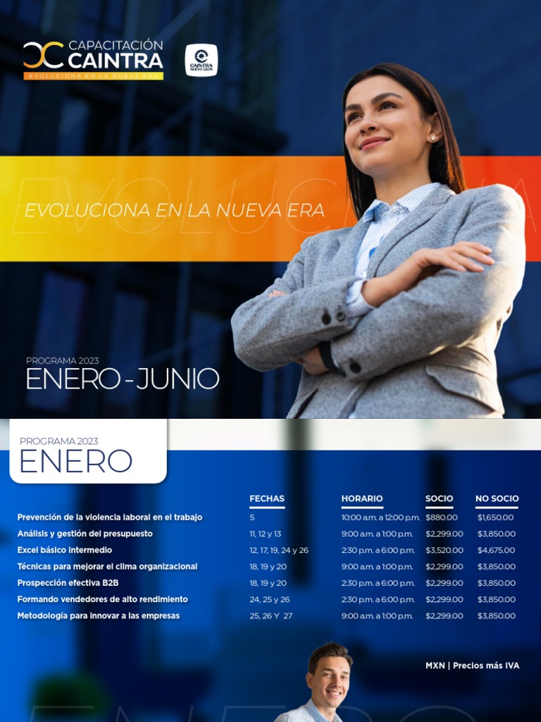 Agenda Capacitacion 1sem 2023 | PDF | Economias | Business