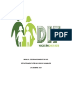 48.-Manual de Procedimientos Del Departamento de Recursos Humanos