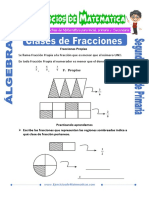 Clases de Fracciones para Segundo de Primaria