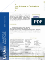 La Guia MetAs 23 03 Puede Una IA Generar Un Certificado de Calibracion