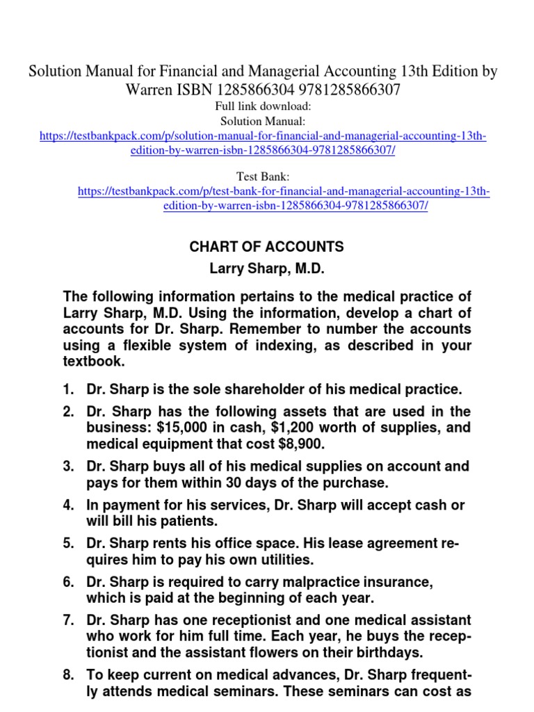 Accounting Solutions for Students | PDF | Debits And Credits | Expense